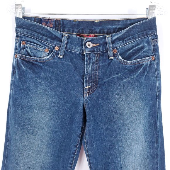 Lucky Brand Women Jean Sweet N' Low Boot Cut Blue Size 2 (27x31) - Picture 4 of 10